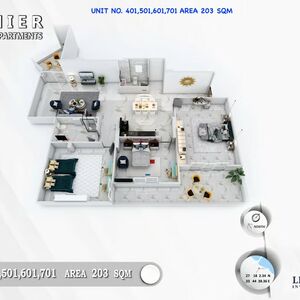 🌊 Premier Beachfront Apartment – 203 m²