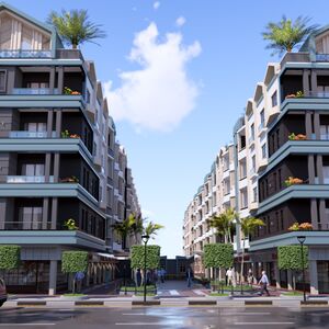1bedroom apartment 57sqm pool view for sale, in hurghada