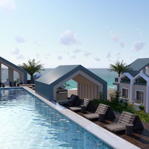 1bedroom apartment 51sqm pool view for sale,in Hurghada