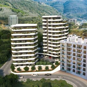 Two-bedroom apartment in the Twin Tower, Budva, Montenegro