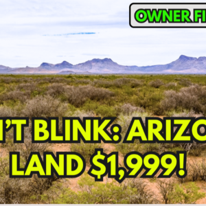 0.34 Acre Land in Arizona for Just $50? 