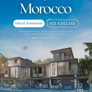 6 Bed Villa For Sale in Morocco, Damac Lagoons For AED 4M