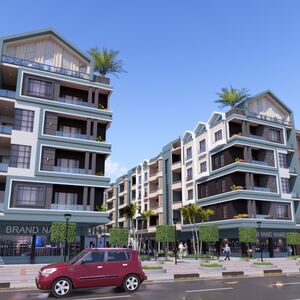 1BEDROOM APARTMENT  -HURGHADA HEIGHTS -Touristic Promenade.