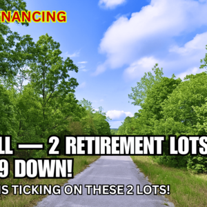 Unbelievable 2 Adjacent Lot Deal for Retirees For $149