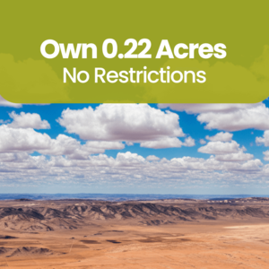 Own 0.22 Acres For Just $47/Down. No Restrictions, Buy Now