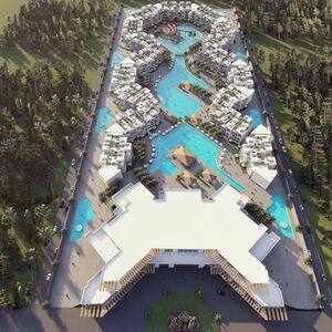 1bedroom apartment 48sqm +35 garden area for sale, hurghada