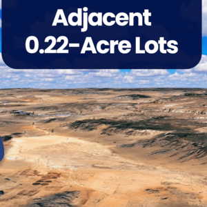 $150/Down Buys Adjacent 0.22-Acre Lots Totalling 0.44 Acre 