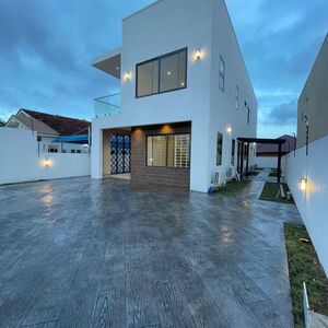 4 Bedroom House with a boys quarters for sale at Spintex 