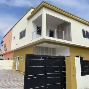 4 Bedroom House with a bq for sale at Spintex 