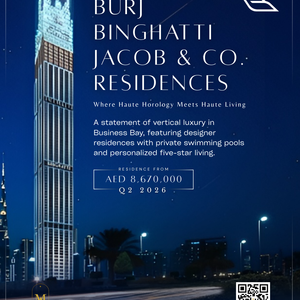 Apartments in Burj Binghatti Jacob & Co. Residences