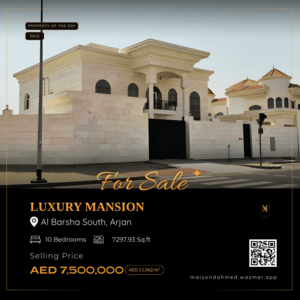 Stunning 10-Bedroom Mansion in Arjan, Al Barsha South