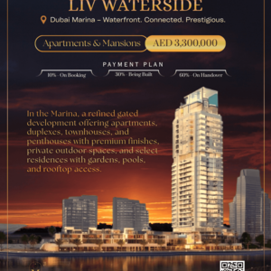 Apartments & Mansions for sale in LIV Waterside, Marina