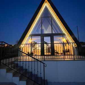 For sale 2 A-Frame houses with swimming pools