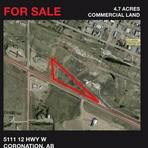 COMMERCIAL LAND 4.7 ACRES ALBERTA FOR PURCHASE