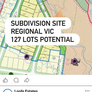 For sale large subdivision land in Australia 