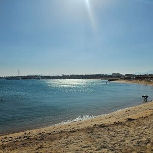 AVAILABLE - 2 bedrooms, furnished, pool and private beach