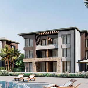 Beachfront 1-Bedroom-Apartment with sea view in Somabay