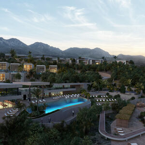 Beachfront 3-bedroom luxury villa for sale in North Cyprus  