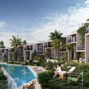 Beachfront 4-bedroom luxury villa for sale in North Cyprus  