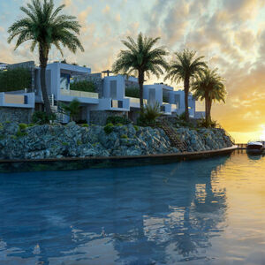 Beachfront 3-Bedroom-Apartment for sale in North Cyprus