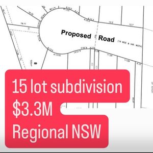 Subdivision land in Australia 