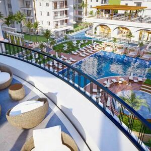 Sea View 1-Bedroom Apartment for Sale in Iskele Long Beach