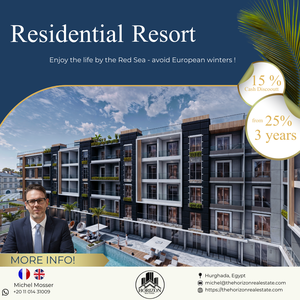 2bedrooms flat in a residential resort - Ideal to spend the 