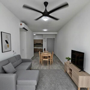 One bedroom with a private bathroom fully furnished studio