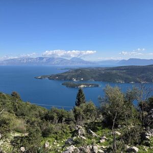 Land Plot for Sale with Panoramic View Lefkada island Greece