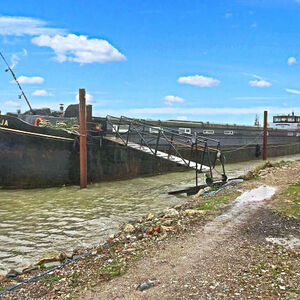 Converted Dutch Cargo barge - RoJa  &pound;250,000