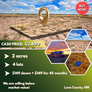 Your Private 2-Acre Desert Rancho Square Block &ndash; No HOA!