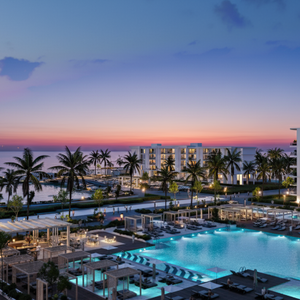 Beachfront 3-Bedroom-appartment  with sea view in El Mamsha 