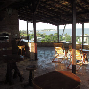 Ocean View House in Brazil &ndash; Terrace & Gourmet Area
