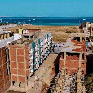 Pool view studio directly by the promenade- Mamsha