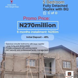 5 Bedroom Detached Duplex 