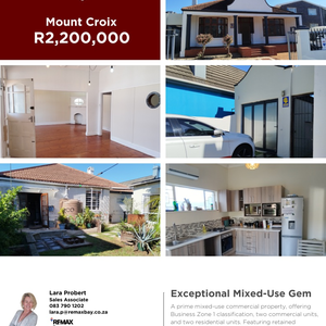 Exceptional Mixed-Use Gem in Mount Croix with Strong Income 