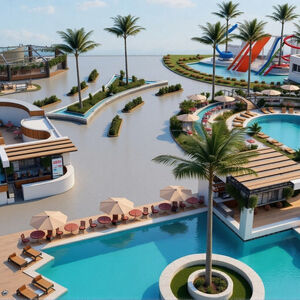 studio apartment 37sqm sea view for sale in hurghada