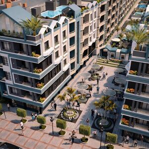 1bedroom apartment 63sqm sea view for sale,hurghada,red sea