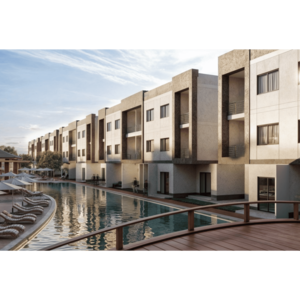 Apartment in a luxurious compound with many amenities