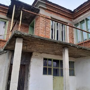 Мassive two-story house with for sale in the village of Leso