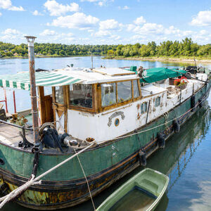 Traditional Dutch Tjalk on Residential Mooring  - &pound;89,000