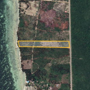 Zanzibar Beach Land For Sale - Kiwengwa Region | 22,100 SQM