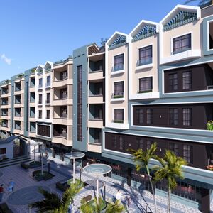 Promenade pool view Studio 34 m&sup2; Pay Over 4 Years