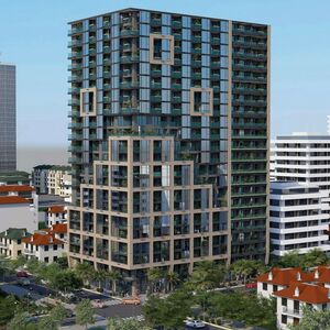Residential app. Batumi Center with wide City & Sea Views. 
