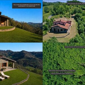 Panoramic Villa in Monferrato with over 2 acres of private