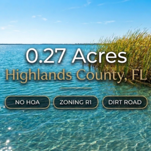 Florida Lake lot 