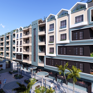 studio apartment 45sqm pool view for sale, Hurghada