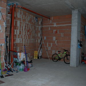 Unfinished commercial premises for a shop or other business 