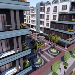1bedoom apartment 70sqm pool view for sale in hurghada