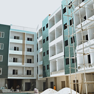 Mark Resort stands on Airport Road in Al Kawthar